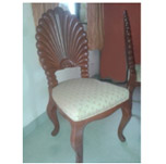 VIP Teak Wood Chairs with cushioning 